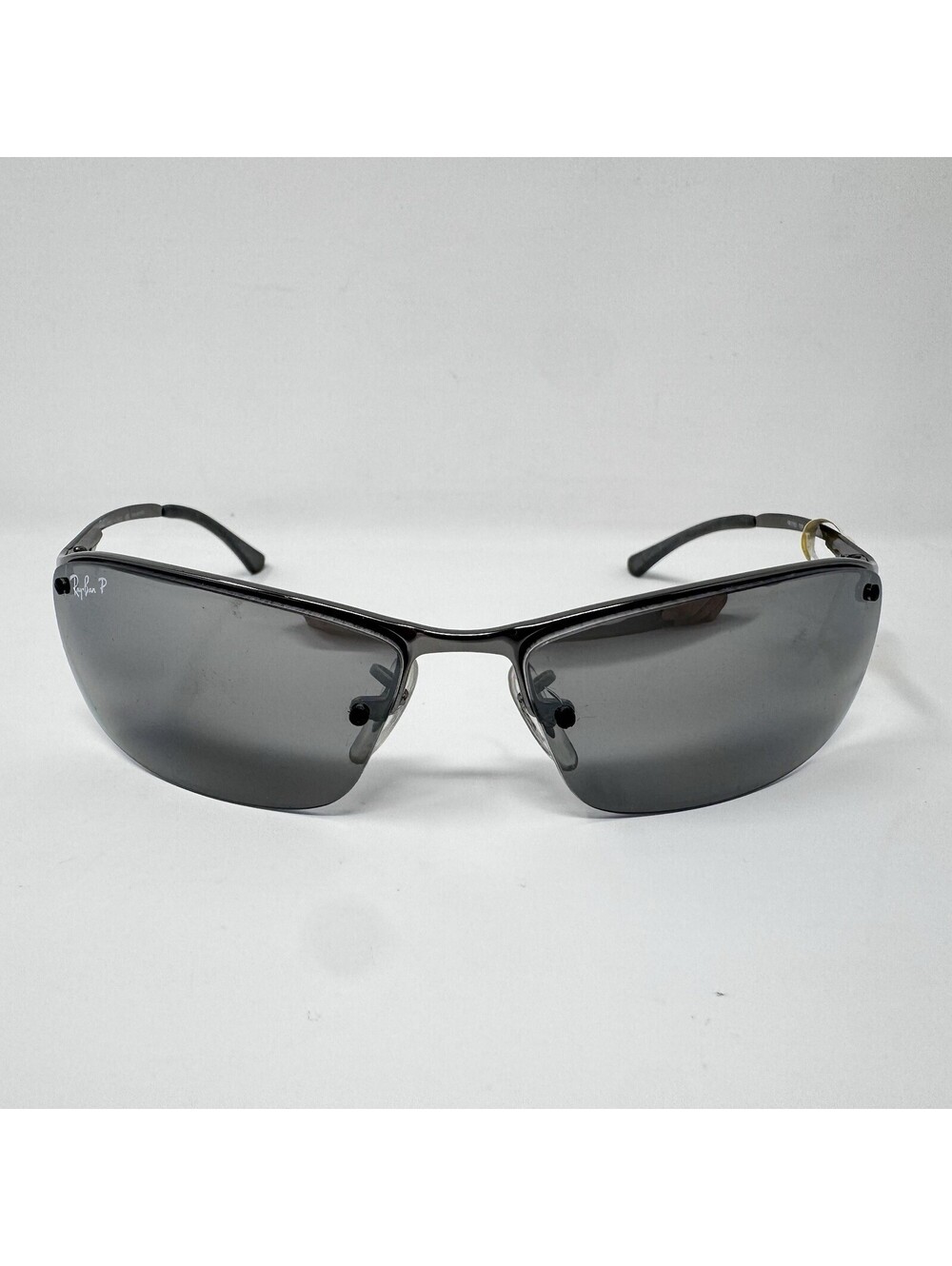 Ray-Ban RB3183 004/82 63-15 Polarized Sunglasses Gunmetal NWT